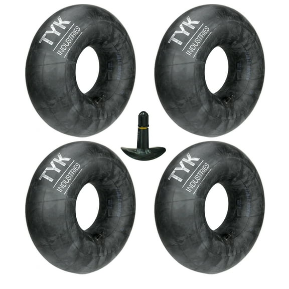 Four TYK Industries 18x8.50-8 Heavy Duty ATV Golf Cart Tire Inner Tubes with TR13 Valve Stems, Size: 18x850-8