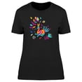 thumbnail image 1 of Four Tailed Fox Mexican Style T-Shirt Women -Image by Shutterstock, Female Medium, 1 of 2