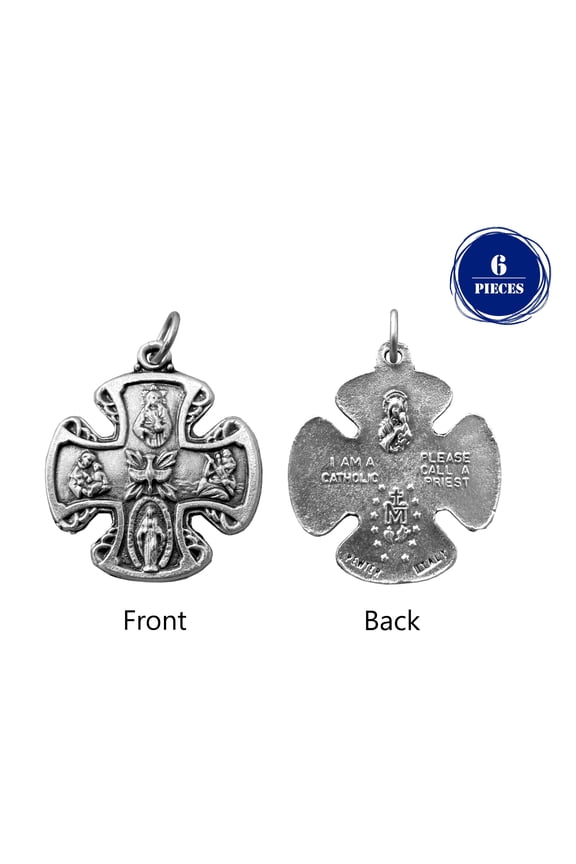Four - Way Cross Medal 1.0"