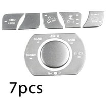 Four Wheel Drive Control Button Decor Cover for Jeep Grand Cherokee 2016  Silver
