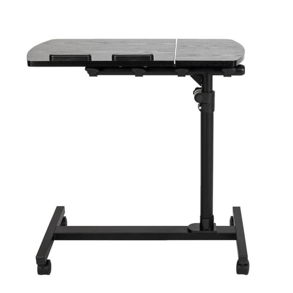 Four-Wheel Multifunctional Flat Surface Lifting Computer Desk Movable Bedroom Bedside Laptop Table Sofa Bed Side End Desk