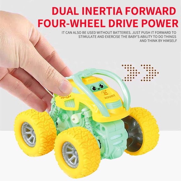 Four Wheel Off-road Vehicle Toy Boy Model Car Stunt Toy Dumper