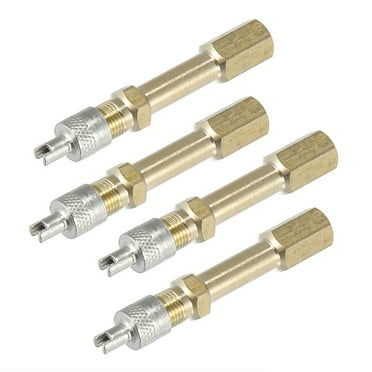 Four Wheel Tire Valve Extender Stem Extension Inflation Stright Pole Universal