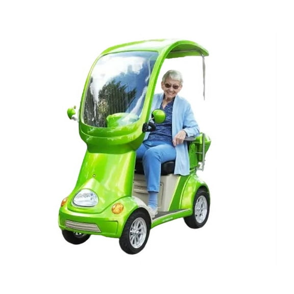 Four Wheels Electric Golf Cart with Canopy - Your Perfect Companion | Electric Golf Buggy Scooter