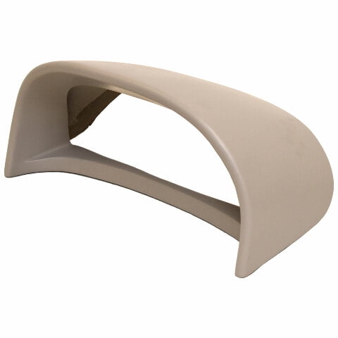 Four Winns Boat Dash Visor Shroud Panel 032-1606 | 19 3/4 Inch Taupe