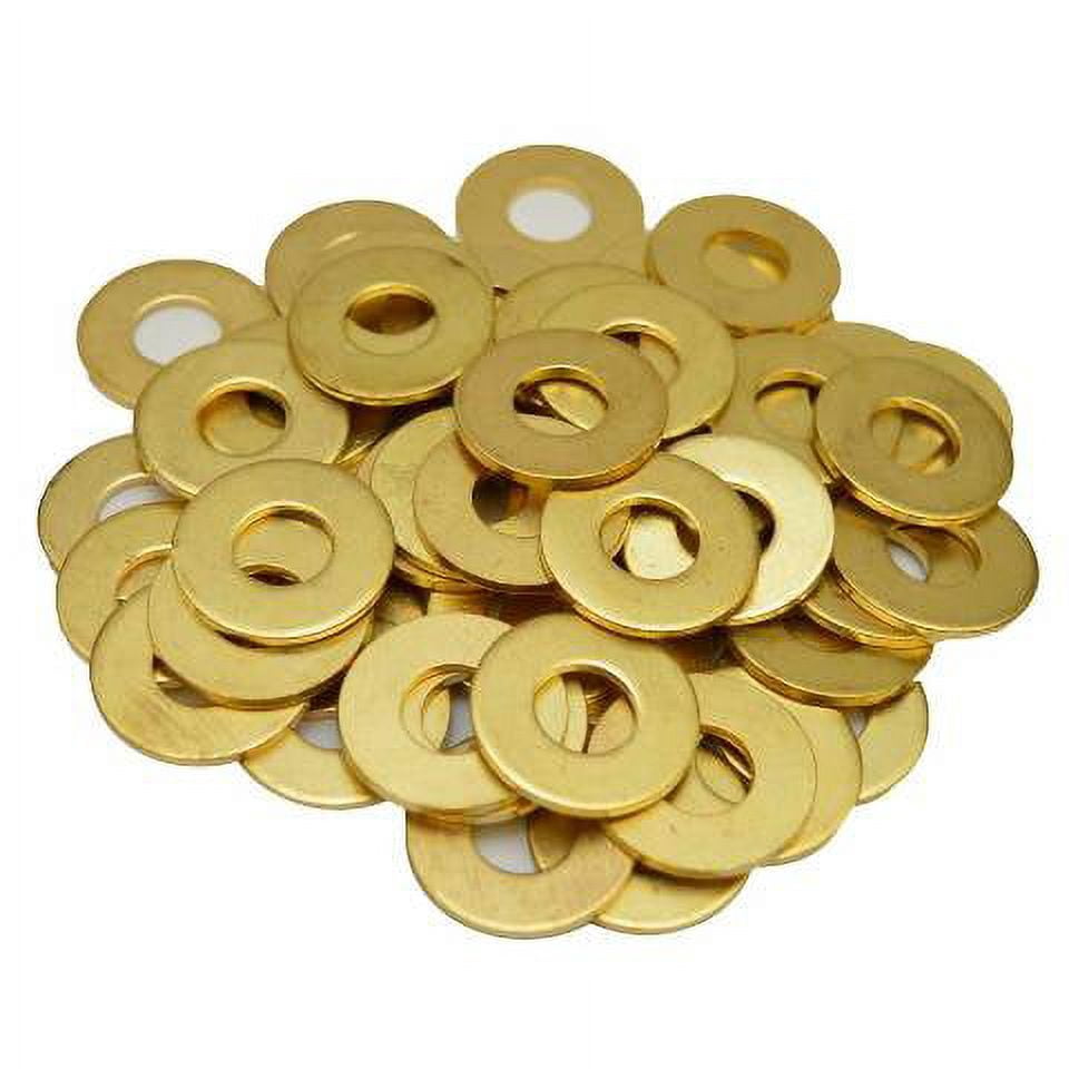 Four Winns Boat Flat Washers 080-1477 | 7/16 x 1 1/8 Inch Brass (50PC)