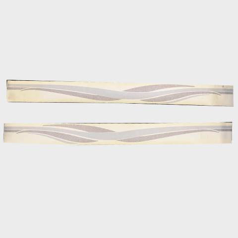 Four Winns Boat Wave Decal 055-1849 | 66 1/2 x 5 3/4 Inch (Set of 2)