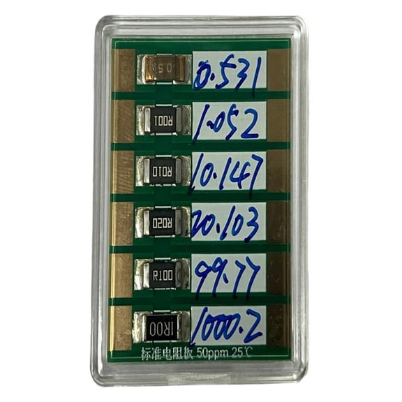 Four-Wire Resistance Calibration Board Four-Terminal Standard Resistor Calibration Board For Multimeter Testing