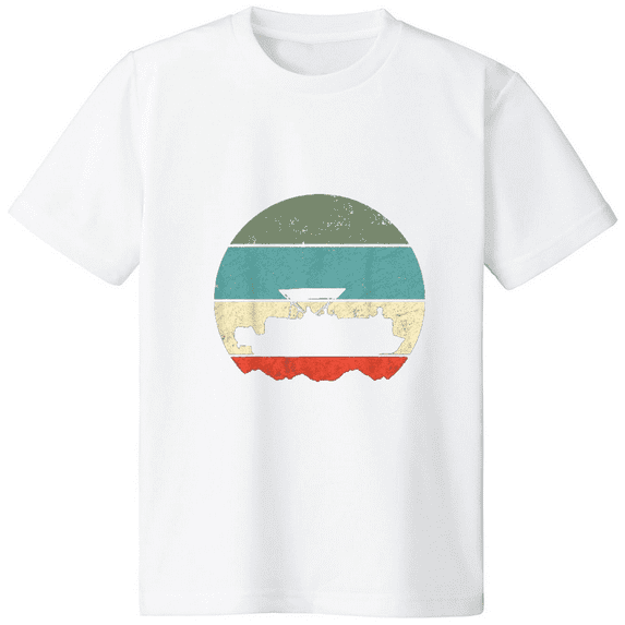 Four color silhouette personalized pattern printed T-shirt 3508111_white