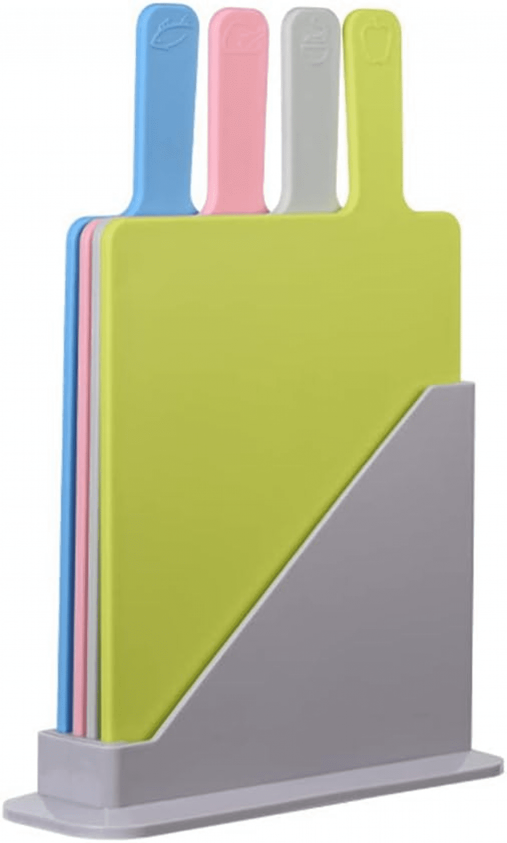 Four-in-one Kitchen Plastic Cutting Board Chopping Sorting Index Set ...