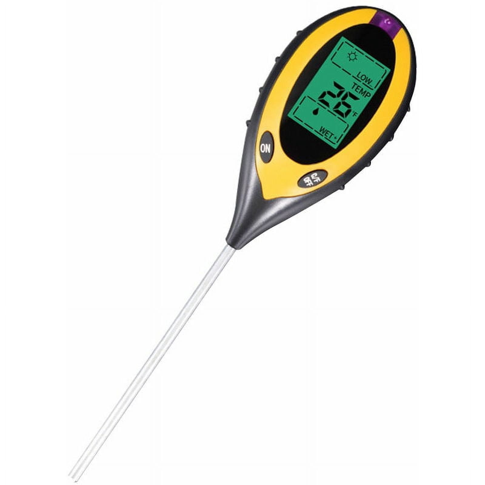 Soil Movement Instrument Four-in-one Soil Test Instrument Soil Tester PH Moisture lightweight ...