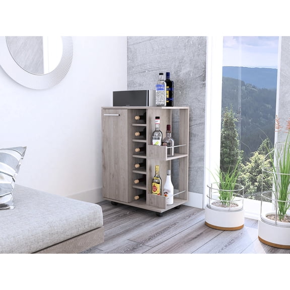 Four locking casters - Move and fix easily - In living room or kitchen - Offer mobility and stability