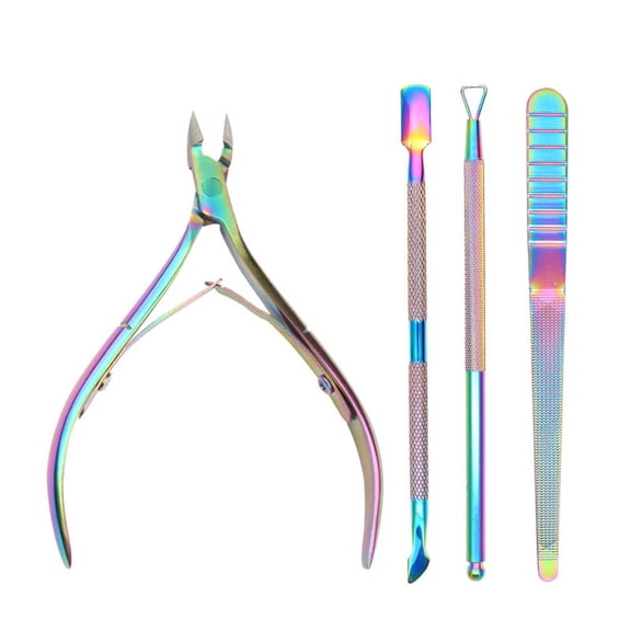 Four-piece Stainless Steel Dead Skin Scissors