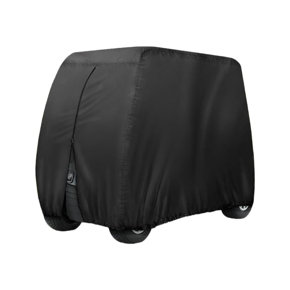 Four sturdy golf carts, protective 210D waterproof continued polyester fabric, expandable roof