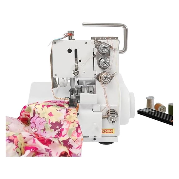 Four-thread Overlocking Machine,Professional Serger Sewing Machine,Max Sewing Speed: 1200 /min,Needle Pitch: 2.5-3.2mm/0.1-0.13in,for Cotton,Silk,Denim