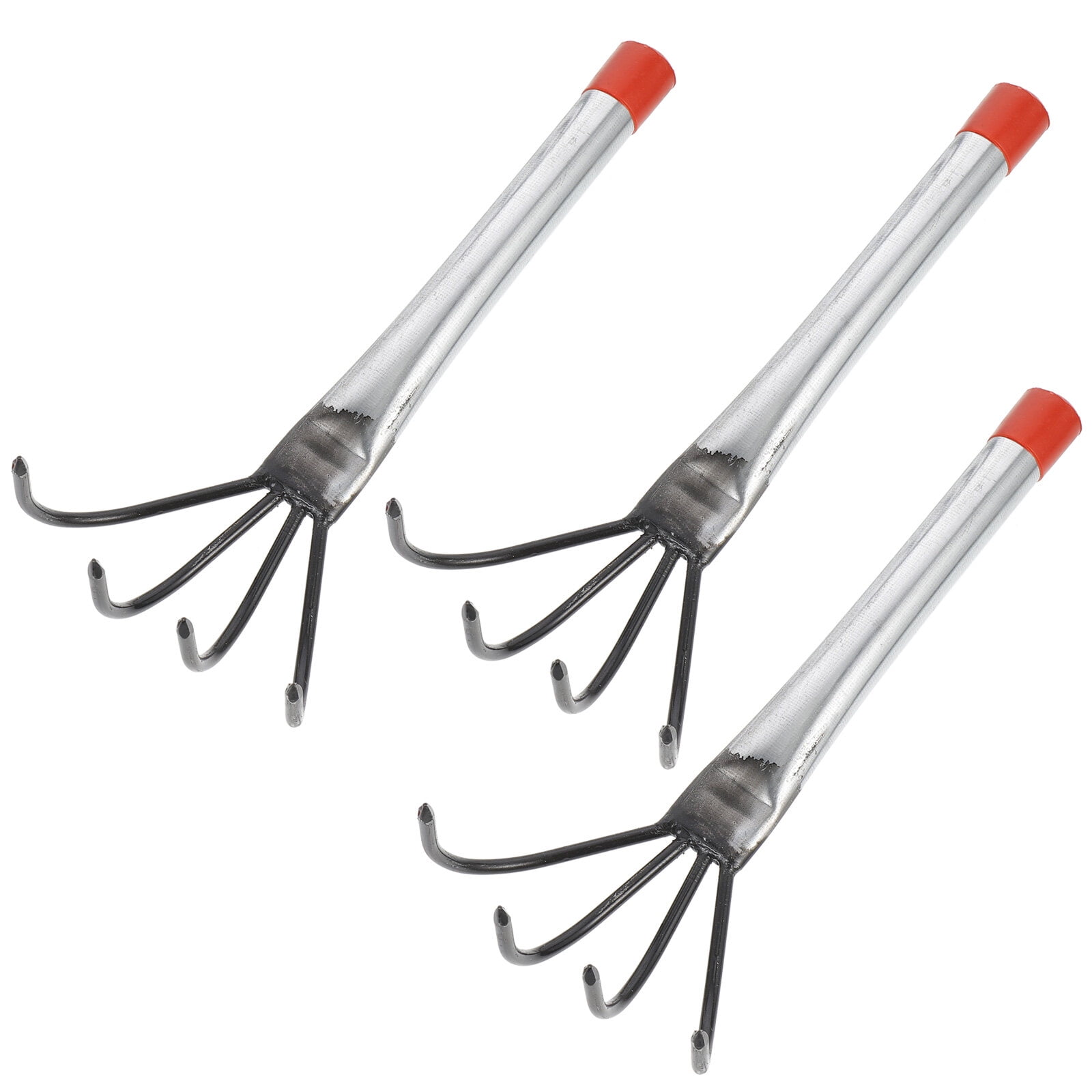 Fourtooth Rake and Cultivator Grabber Tool Garden Care Gardening