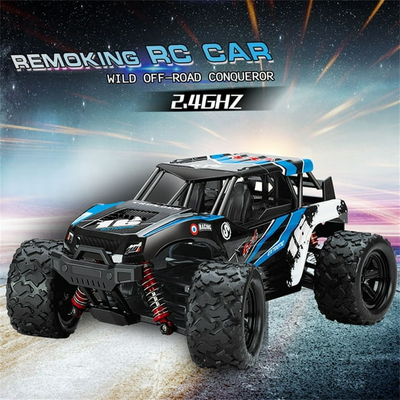 Four wheel Drive RC Truck, 2.4GHz Remote Control Car, High Speed Climbing Car Electric Racing Car RC Fast Drift Car Remote Control Off-Road Vehicle Toys