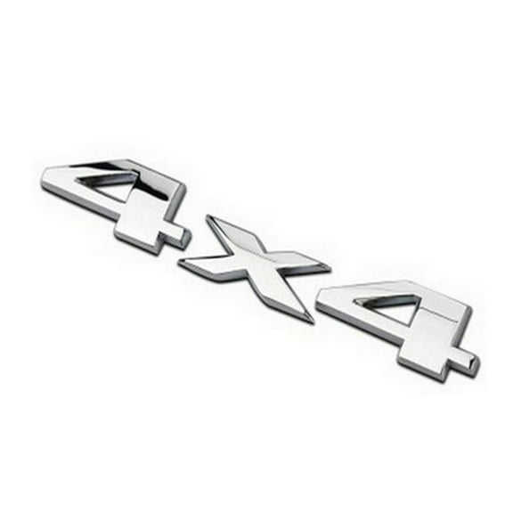 Four-wheel Drive Tailgate Insert Decals Weather Resistant Car Body Letter Number Sticker 3D