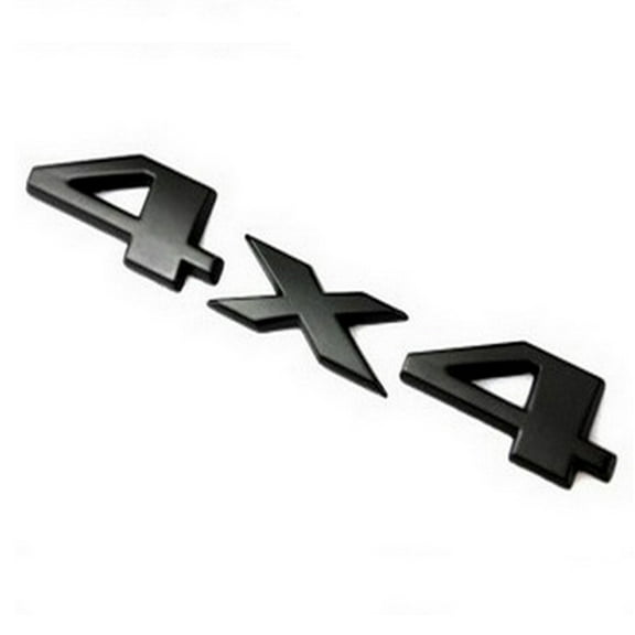 Four-wheel Drive Tailgate Insert Decals Weather Resistant Car Body Letter Number Sticker 3D