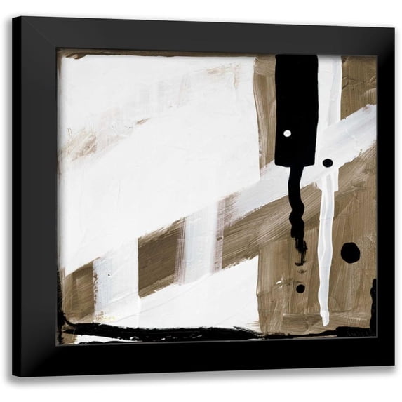 Fournier, Joyce 15x15 Black Modern Framed Museum Art Print Titled - Maybe