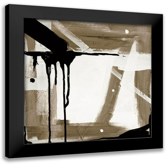 Fournier, Joyce 20x20 Black Modern Framed Museum Art Print Titled - Compromise