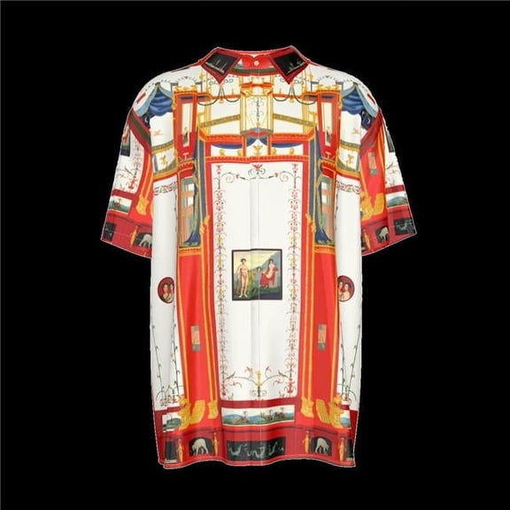 Fourth Grade Art Class Short Sleeve Button Shirts - Medium