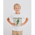 thumbnail image 1 of Fourth Grade Camo Lightning Bolt T-Shirt for Boys – Back to School Graphic Tee, 1 of 2