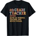 thumbnail image 1 of Fourth Grade Teacher Definition Back To School 4th Grade T-Shirt, 1 of 4