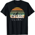 thumbnail image 1 of Fourth Grade Tribe Teacher Student Team 4th Grade Retro T-Shirt, 1 of 3