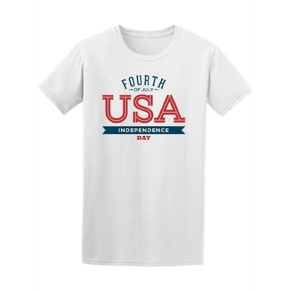 Fourth Independence Day Design T-Shirt Women -Image by Shutterstock, Female x-Large