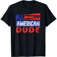thumbnail image 1 of Fourth July Baseball Boys All American Dude Distressed Look, 1 of 3