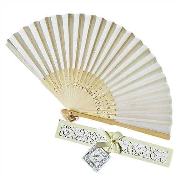 Rave Fans, Large Folding Hand Fan Popping Fan for Line Dancing, Big Clacking Fans Clap Fans Festival Fans Foldable for Boots On The Ground Dance,Music Festival, Party (Beige)