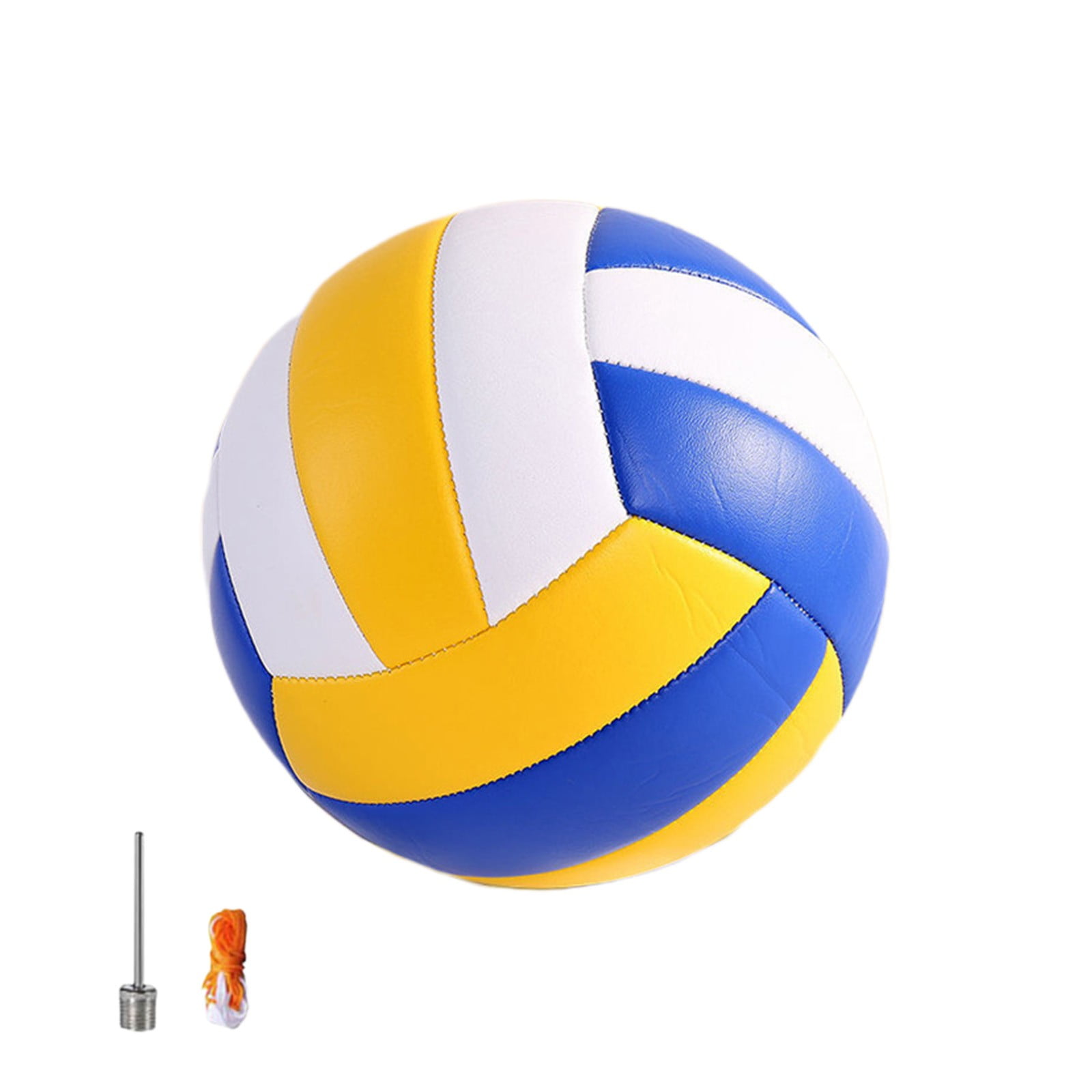 Volleyball Official Size 5 for Indoor Outdoor, Thicker PU Soft Volleyball Beach Volleyball for Girls Boys Teenager Adults, Volleyball Kit for Beach Game Gym Training Beginner