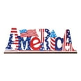 thumbnail image 1 of Fourth of July Table Decoration, Patriotic Table Centerpiece Sign Wooden Independence Day Gift Happy Senior 2022 for Patriotic Party Dinner Coffee Table Topper House School Classroom, 7.87 x 4.72 In, 1 of 16