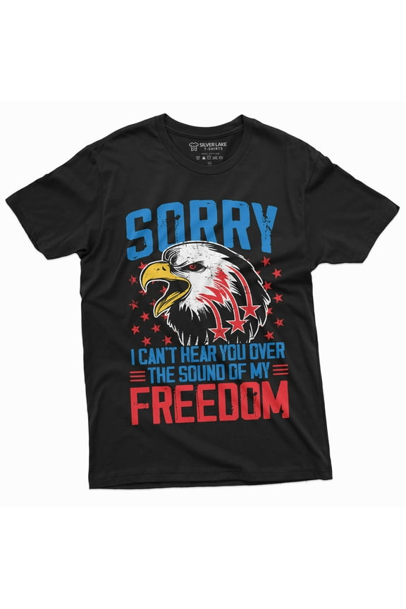 Fourth Of July Funny Shirt Freedom American Usa Patriotic Eagle Tee Shirt 4Th Party Shirt