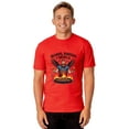 thumbnail image 1 of Fourth Of July Men's Beards, Burgers & 'Merica 4th of July Dad BBQ Patriotic Novelty Funny T-Shirt, 1 of 5