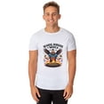 thumbnail image 1 of Fourth Of July Men's Beards, Burgers & 'Merica 4th of July Dad BBQ Patriotic Novelty Funny T-Shirt, 1 of 5