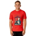 thumbnail image 1 of Fourth Of July Men's Grillin' and Chillin' Since 1776 George Washington Funny Patriotic Novelty 4th of July T-Shirt, 1 of 5