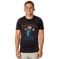 thumbnail image 1 of Fourth Of July Men's Party Like It's 1776 Parody Funny Short-Sleeve T-Shirt, 1 of 5