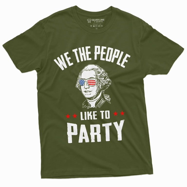 We The People Funny George Washington 4th Of July Premium T-Shirt We The People Funny George Washington 4th Of July Premium T-Shirt