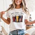 thumbnail image 1 of Fourth Of July Red White and Brew Men’s And Women's Graphic Tee 100% Cotton by TBun, Full Sizes S-5XL, 1 of 5