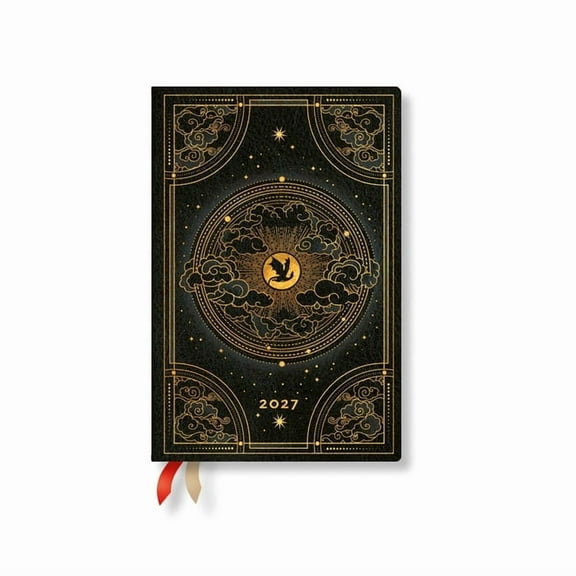 Fourth Wing 2027 Fourth Wing, Shadows of Navarre Mini Hardcover 12-Month Daily Planner, 432pg, 80gsm by Paperblanks, (Paperback)