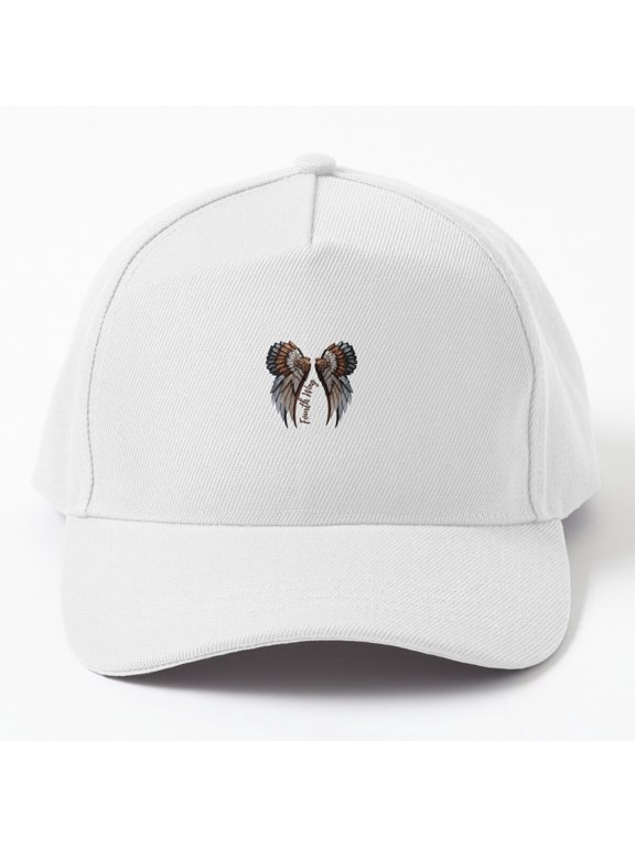Fourth Wing Baseball Hat, Fantasy-Inspired Wing Graphic Design, Classic Everyday Cap