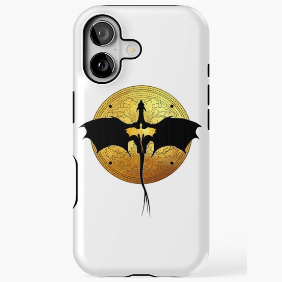 Fourth Wing Dragon Relic Tattoo Legacy Case for iPhone 17 16 15 14 13 12 11 Pro Max