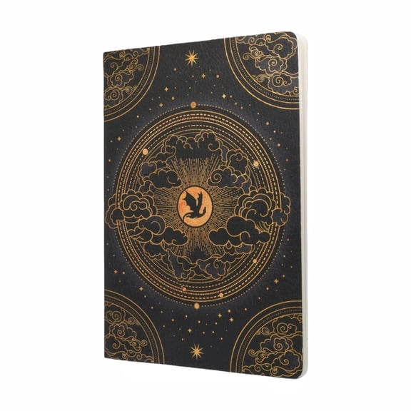 Fourth Wing Fourth Wing Shadows of Navarre A4 Unlined Softcover Cahier, 80pg, 100gsm, Rebecca Yarros' Empyrean Collection by Pa, (Hardcover)