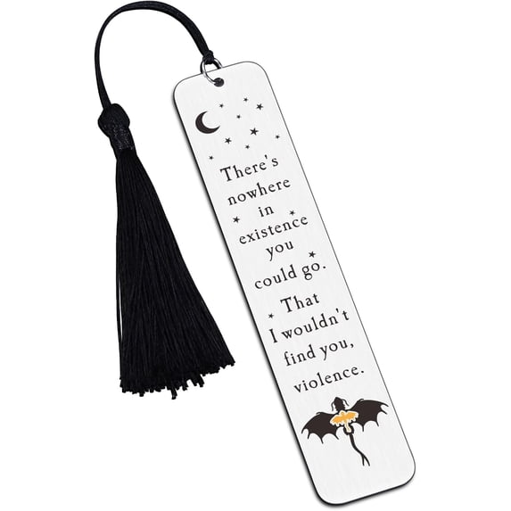 Fourth Wing Merch, Fourth Wing Bookmark, Dragon Bookmark , Book Accessories for Book Lover, Birthday Gift for College Student, Bookish Items Fathers DayGifts