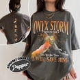 thumbnail image 1 of Fourth Wing Series Shirt For Fan, Brave The Dark Onyx T Shirt, Dragon Lover Tee, Gift For Book Lover, 1 of 6