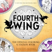 Fourth Wing The Official Coloring and Sticker Book, 80 pages Paperback