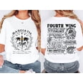 thumbnail image 1 of Fourth Wing tshirt, Dragon Rider tshirt, The Empyrean Series,Violet Sorrengail Fantasy Book, 1 of 5