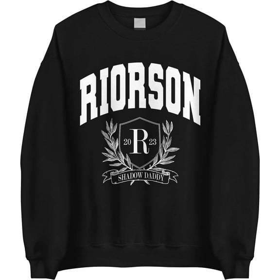 Fourth Wings Xaden Riorson Sweatshirt - Shadow Daddy Basgiath War College Sweatshirt for Bookish, Bookworm